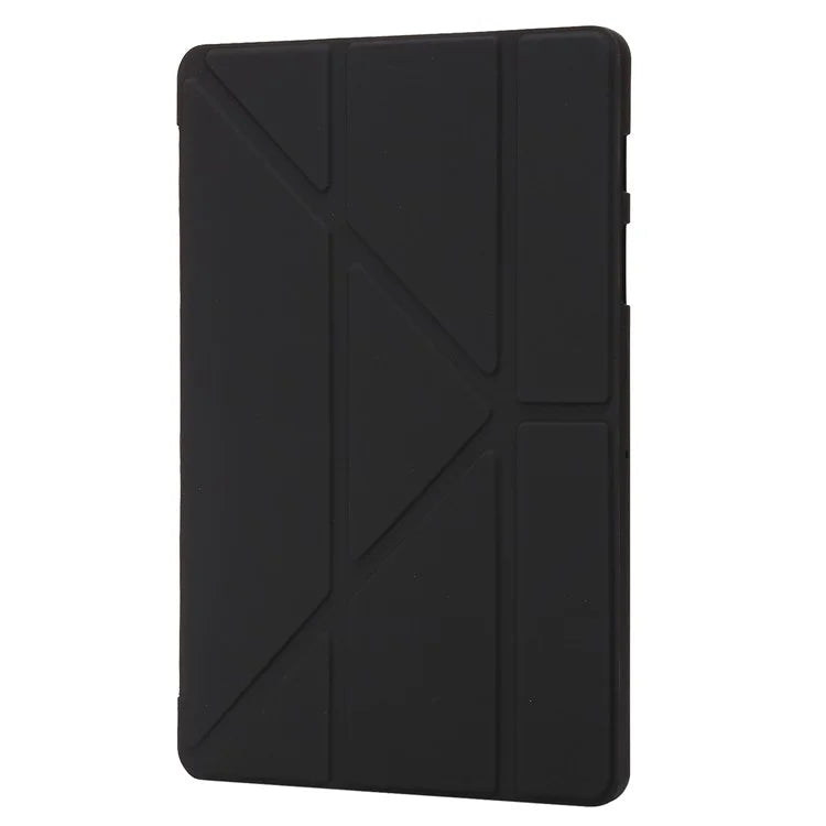 For Samsung Galaxy Tab S9+ Tablet Case Silicone + PU Leather Flip Cover with Auto Wake  /  Sleep Function