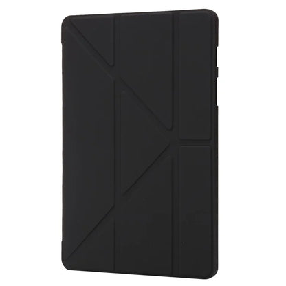 For Samsung Galaxy Tab S9+ Tablet Case Silicone + PU Leather Flip Cover with Auto Wake  /  Sleep Function