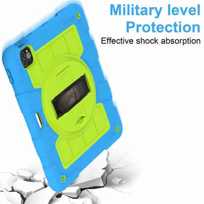 For iPad Pro 11-inch (2018) / (2020) / (2021) / (2022) / Air (2020) / (2022) Tablet Case Anti-Drop Kickstand TPU+PC Cover / Green