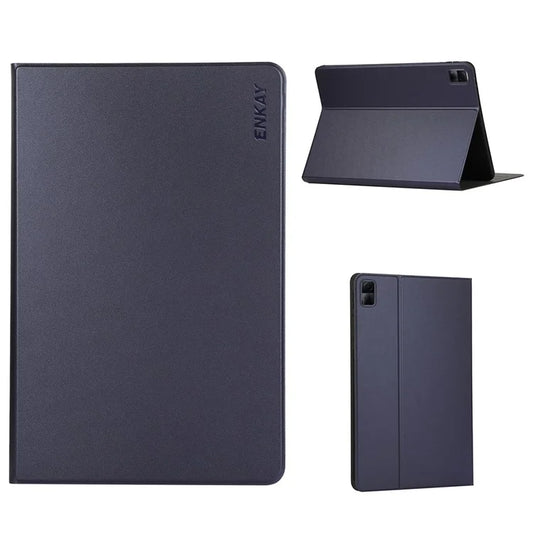ENKAY HAT PRINCE For Xiaomi Redmi Pad SE PU Leather Case Stand Auto Sleep / Wake Tablet Cover