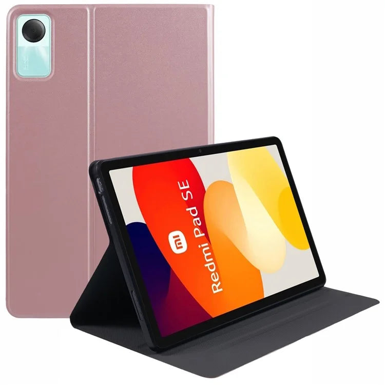 For Xiaomi Redmi Pad SE Case Stand PU Leather Tablet Anti-drop Cover
