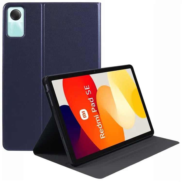 For Xiaomi Redmi Pad SE Case Stand PU Leather Tablet Anti-drop Cover