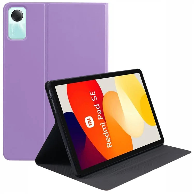 For Xiaomi Redmi Pad SE Case Stand PU Leather Tablet Anti-drop Cover
