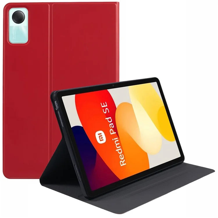 For Xiaomi Redmi Pad SE Case Stand PU Leather Tablet Anti-drop Cover
