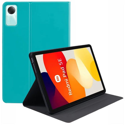 For Xiaomi Redmi Pad SE Case Stand PU Leather Tablet Anti-drop Cover