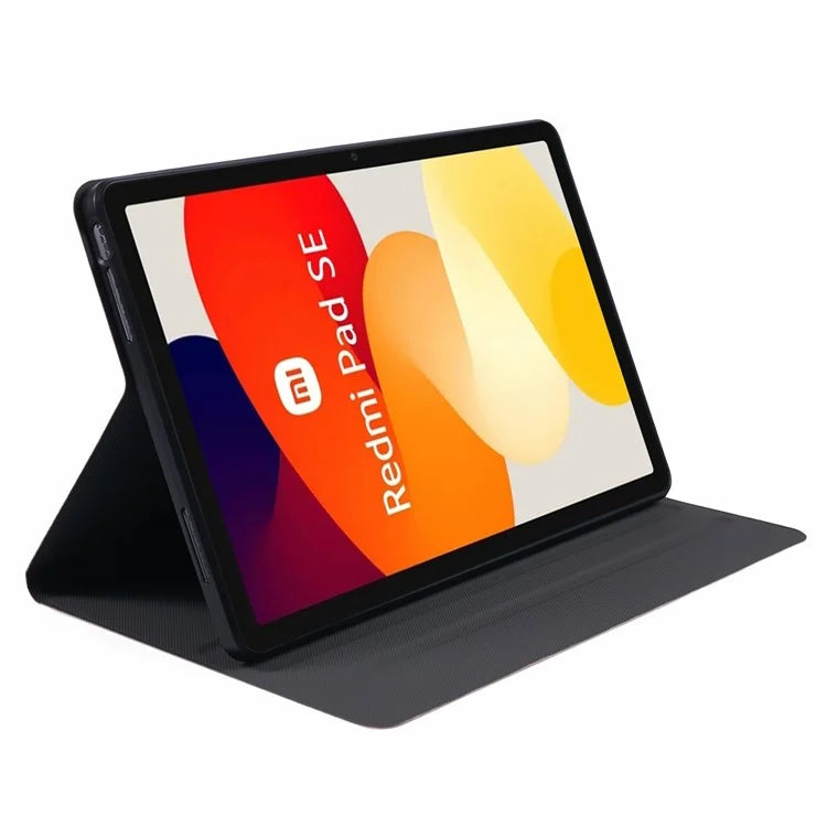 For Xiaomi Redmi Pad SE Case Stand PU Leather Tablet Anti-drop Cover