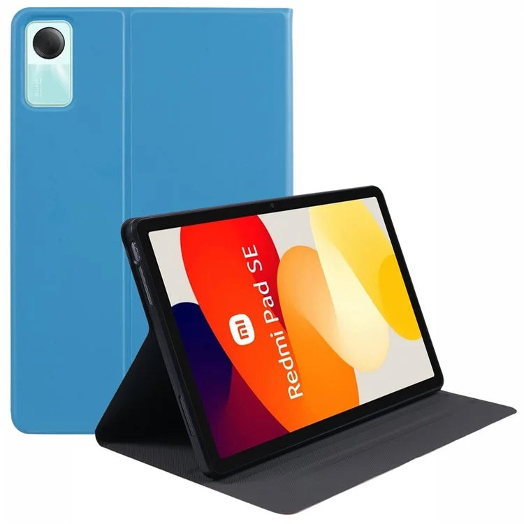 For Xiaomi Redmi Pad SE Case Stand PU Leather Tablet Anti-drop Cover