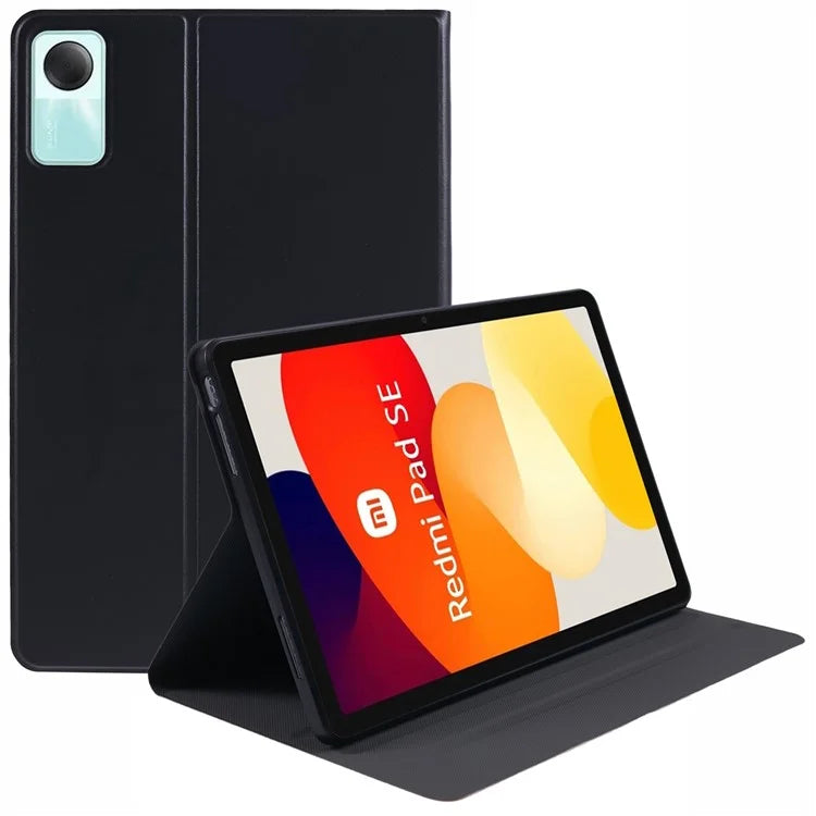 For Xiaomi Redmi Pad SE Case Stand PU Leather Tablet Anti-drop Cover