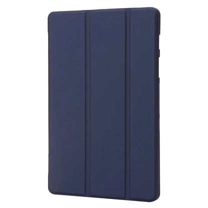 For Samsung Galaxy Tab S9 Case Anti-Scratch PU+ Silicone Tri-fold Stand Tablet Cover