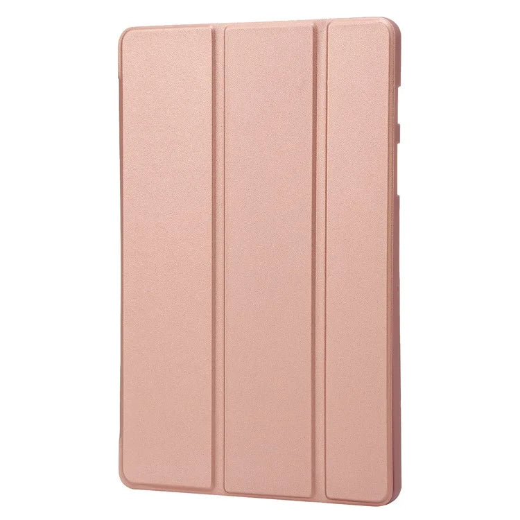 For Samsung Galaxy Tab S9 Case Anti-Scratch PU+ Silicone Tri-fold Stand Tablet Cover
