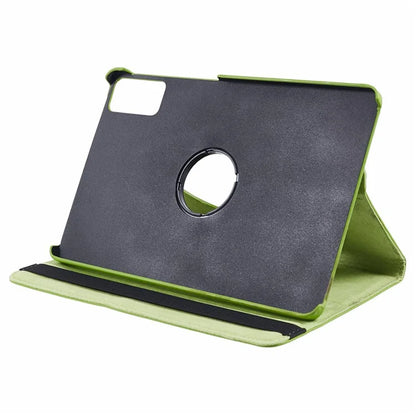 For Xiaomi Redmi Pad SE Case Litchi Texture PU Leather Protective Tablet Cover with Elastic Band