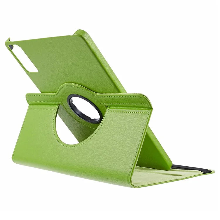 For Xiaomi Redmi Pad SE Case Litchi Texture PU Leather Protective Tablet Cover with Elastic Band