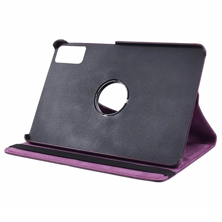 For Xiaomi Redmi Pad SE Case Litchi Texture PU Leather Protective Tablet Cover with Elastic Band