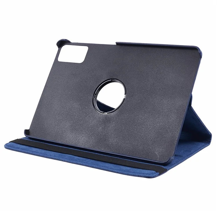 For Xiaomi Redmi Pad SE Case Litchi Texture PU Leather Protective Tablet Cover with Elastic Band