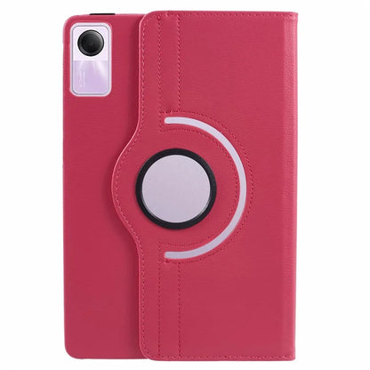 For Xiaomi Redmi Pad SE Case Litchi Texture PU Leather Protective Tablet Cover with Elastic Band