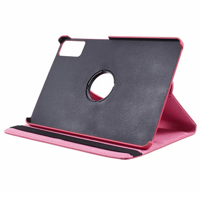 For Xiaomi Redmi Pad SE Case Litchi Texture PU Leather Protective Tablet Cover with Elastic Band