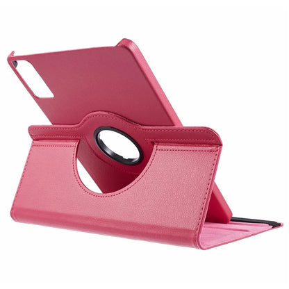 For Xiaomi Redmi Pad SE Case Litchi Texture PU Leather Protective Tablet Cover with Elastic Band