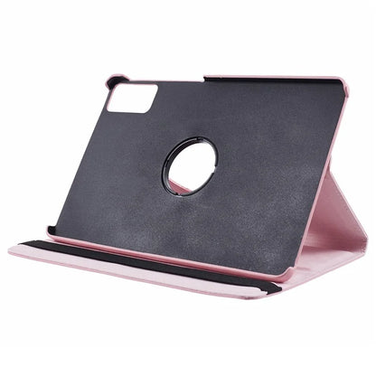For Xiaomi Redmi Pad SE Case Litchi Texture PU Leather Protective Tablet Cover with Elastic Band