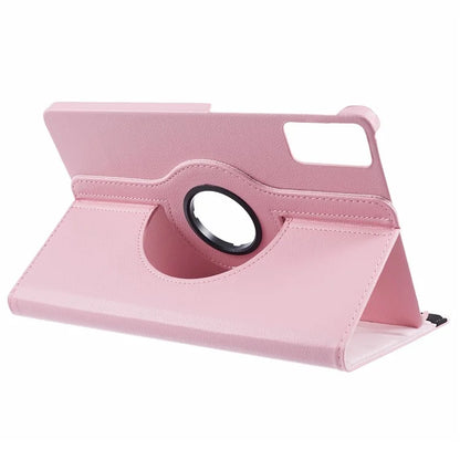 For Xiaomi Redmi Pad SE Case Litchi Texture PU Leather Protective Tablet Cover with Elastic Band