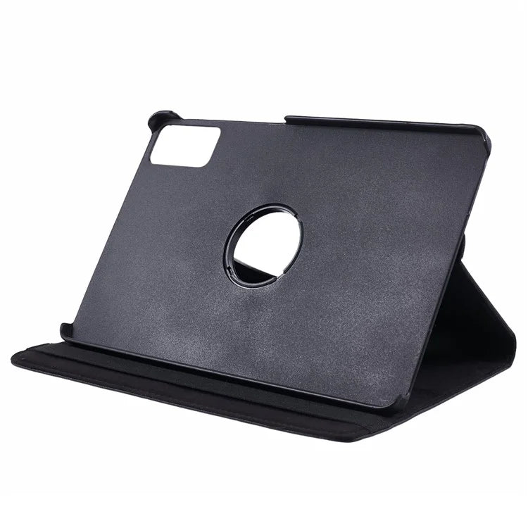 For Xiaomi Redmi Pad SE Case Litchi Texture PU Leather Protective Tablet Cover with Elastic Band