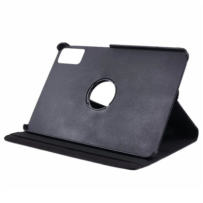 For Xiaomi Redmi Pad SE Case Litchi Texture PU Leather Protective Tablet Cover with Elastic Band