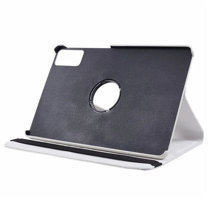 For Xiaomi Redmi Pad SE Case Litchi Texture PU Leather Protective Tablet Cover with Elastic Band
