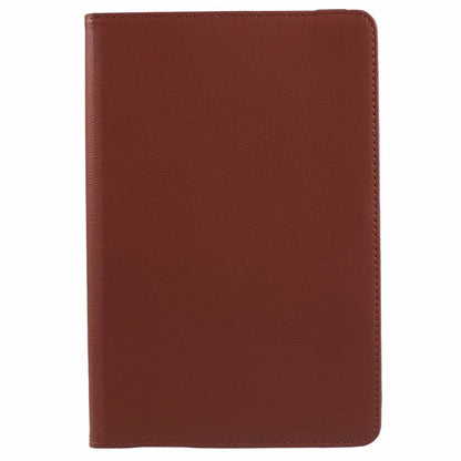 For Xiaomi Redmi Pad SE Case Litchi Texture PU Leather Protective Tablet Cover with Elastic Band