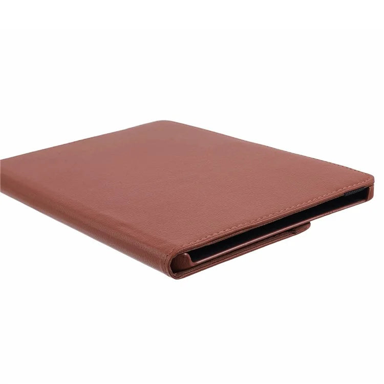 For Xiaomi Redmi Pad SE Case Litchi Texture PU Leather Protective Tablet Cover with Elastic Band