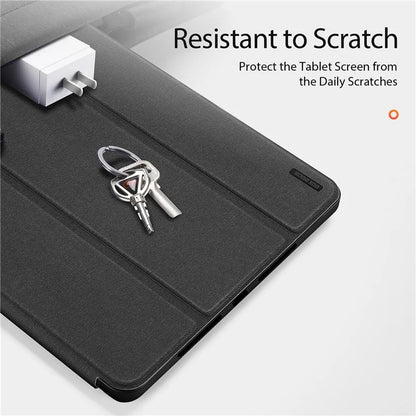 DUX DUCIS Domo Series for Xiaomi Pad 6 Max 14 Leather Business Cover Tri-fold Stand Smart Tablet Case