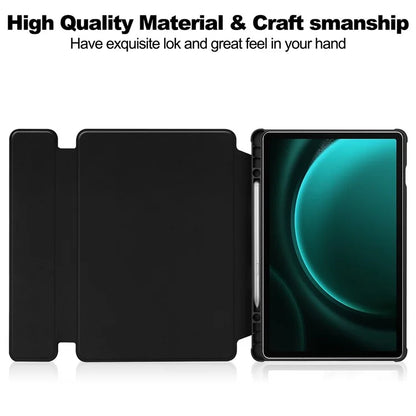 For Samsung Galaxy Tab S9 FE+ Case Rotating Stand Tablet Cover (without Keyboard)
