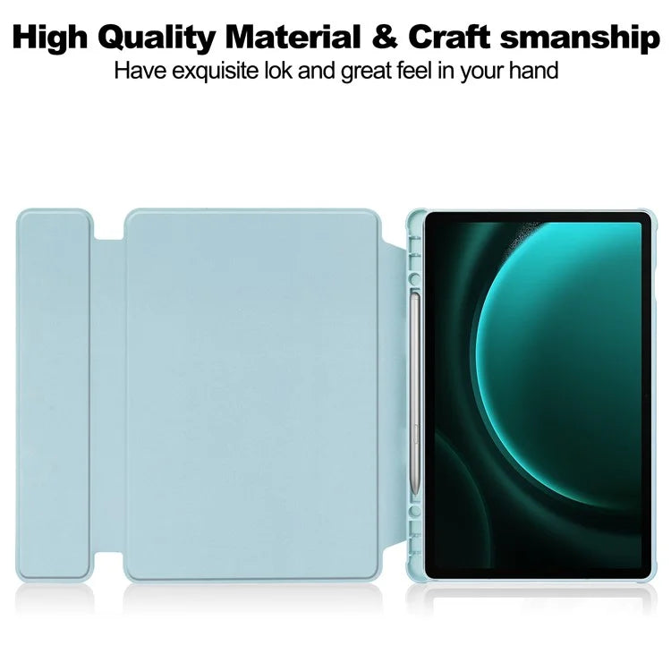 For Samsung Galaxy Tab S9 FE+ Case Rotating Stand Tablet Cover (without Keyboard)