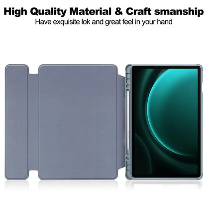 For Samsung Galaxy Tab S9 FE+ Case Rotating Stand Tablet Cover (without Keyboard)