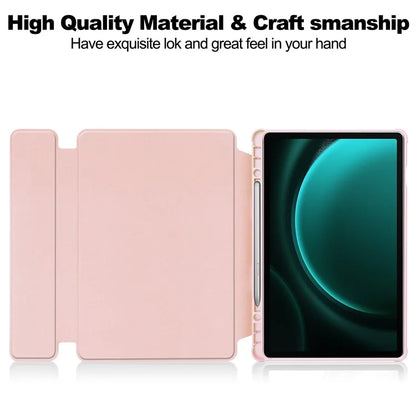 For Samsung Galaxy Tab S9 FE+ Case Rotating Stand Tablet Cover (without Keyboard)
