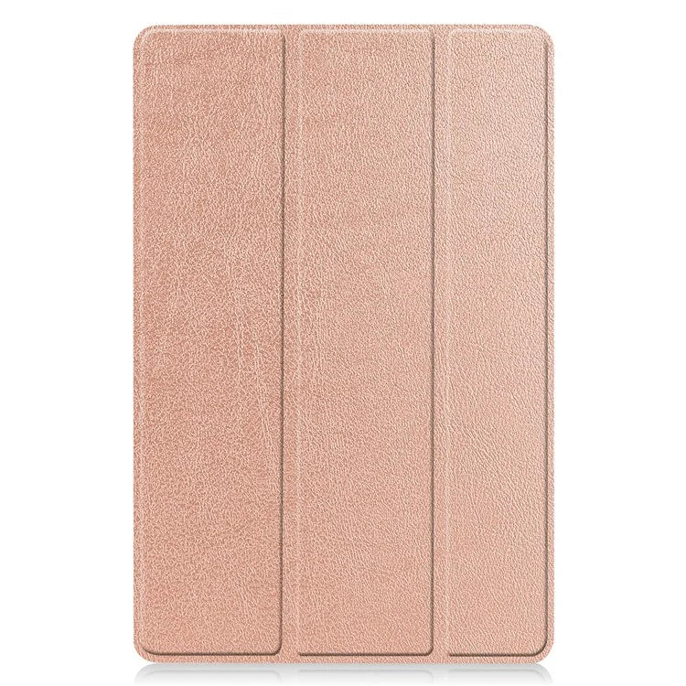 For Samsung Galaxy Tab S9 FE Case Tri-fold Stand PU Leather Tablet Cover