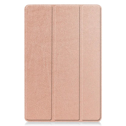 For Samsung Galaxy Tab S9 FE Case Tri-fold Stand PU Leather Tablet Cover
