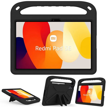 For Xiaomi Redmi Pad SE Case Hand Grip Anti-drop EVA Tablet Kickstand Cover