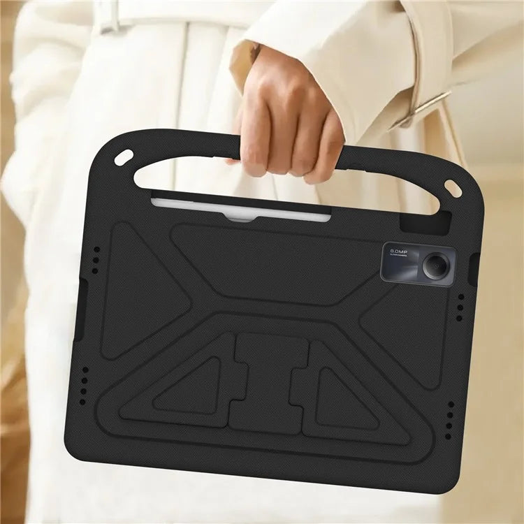 For Xiaomi Redmi Pad SE Case Hand Grip Anti-drop EVA Tablet Kickstand Cover