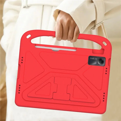 For Xiaomi Redmi Pad SE Case Hand Grip Anti-drop EVA Tablet Kickstand Cover