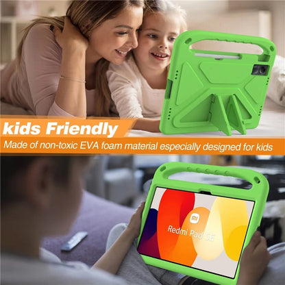 For Xiaomi Redmi Pad SE Case Hand Grip Anti-drop EVA Tablet Kickstand Cover