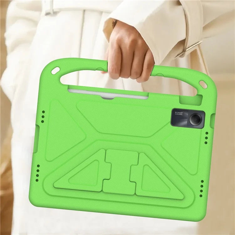 For Xiaomi Redmi Pad SE Case Hand Grip Anti-drop EVA Tablet Kickstand Cover