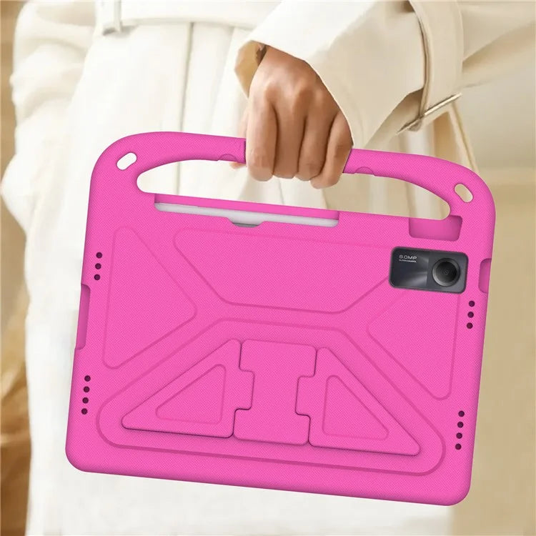 For Xiaomi Redmi Pad SE Case Hand Grip Anti-drop EVA Tablet Kickstand Cover