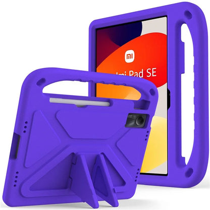 For Xiaomi Redmi Pad SE Case Hand Grip Anti-drop EVA Tablet Kickstand Cover