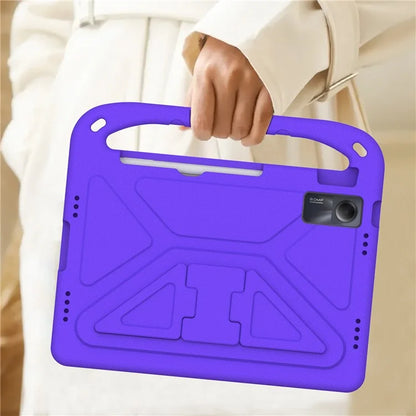 For Xiaomi Redmi Pad SE Case Hand Grip Anti-drop EVA Tablet Kickstand Cover