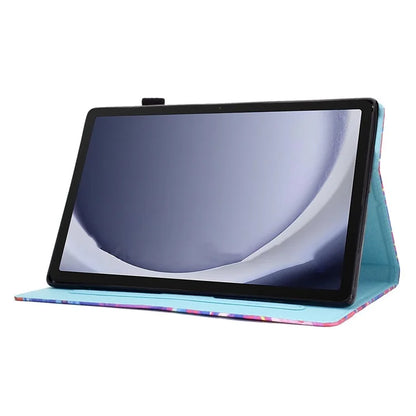 For Samsung Galaxy Tab A9 Case A7 PU Leather Tablet Cover with Card Holder