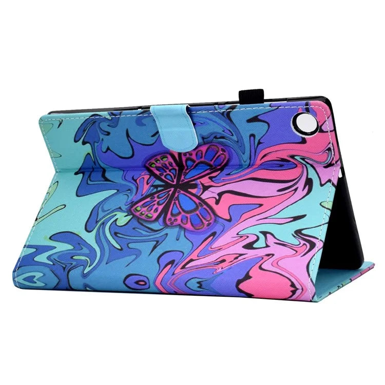 For Samsung Galaxy Tab A9 Case A7 PU Leather Tablet Cover with Card Holder