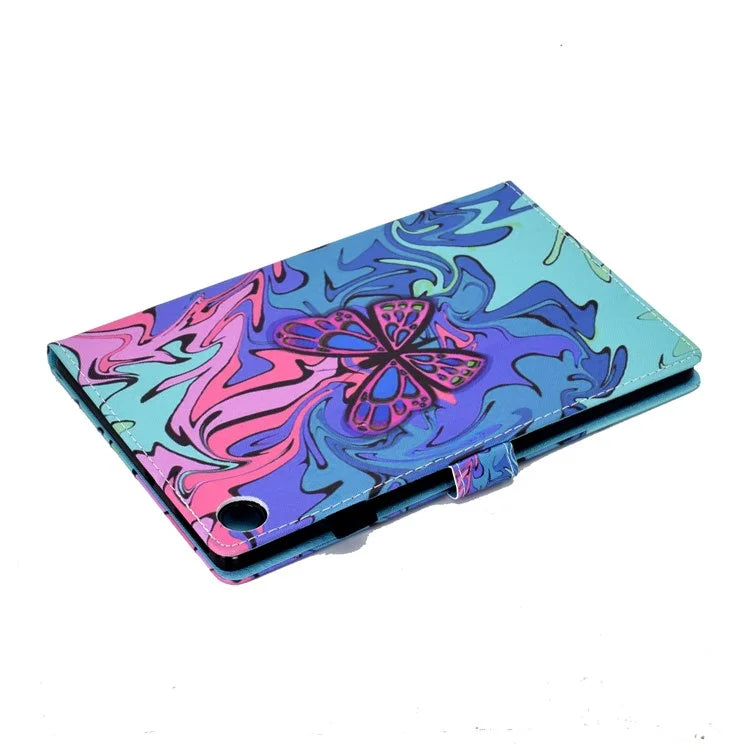 For Samsung Galaxy Tab A9 Case A7 PU Leather Tablet Cover with Card Holder