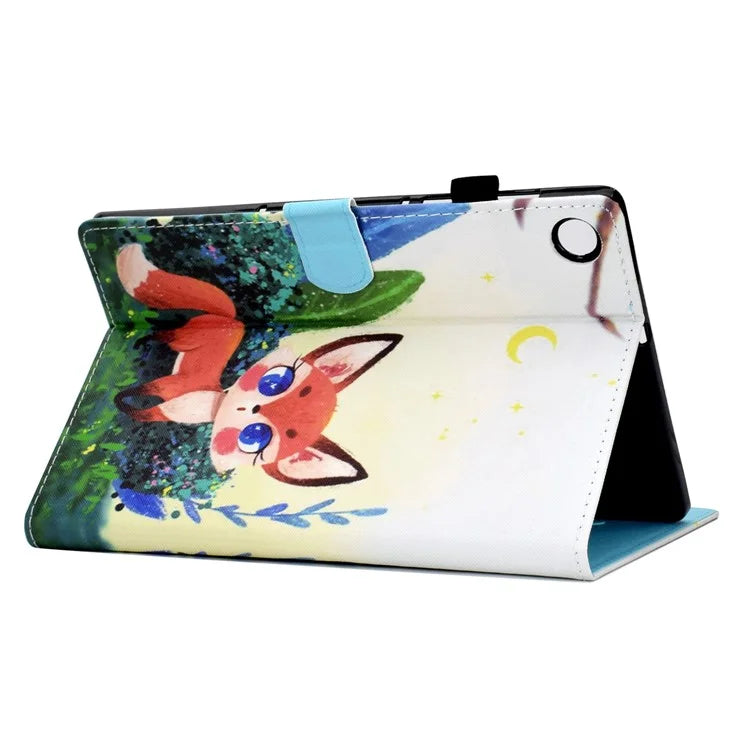 For Samsung Galaxy Tab A9 Case A7 PU Leather Tablet Cover with Card Holder