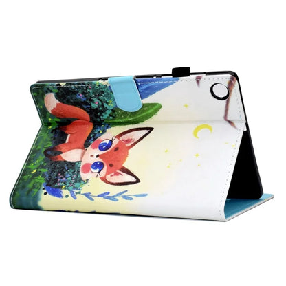 For Samsung Galaxy Tab A9 Case A7 PU Leather Tablet Cover with Card Holder