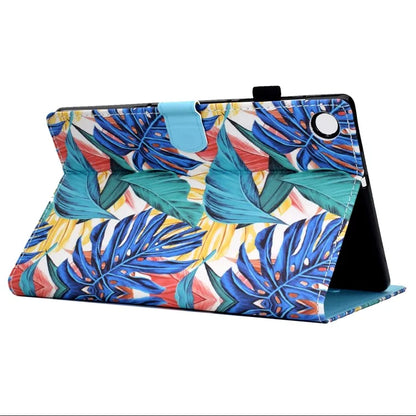 For Samsung Galaxy Tab A9 Case A7 PU Leather Tablet Cover with Card Holder