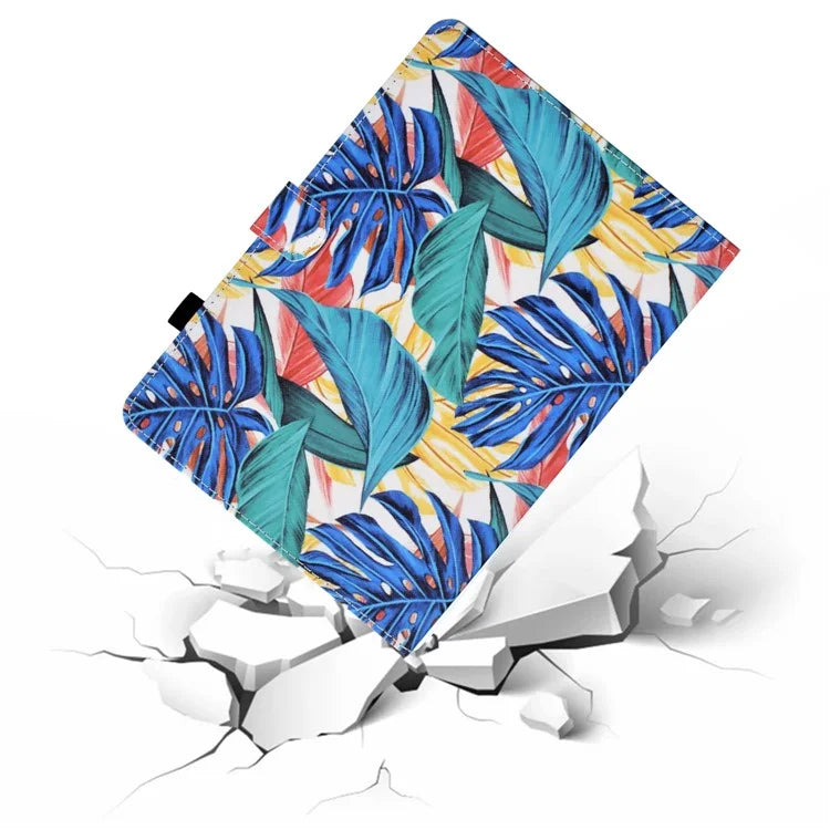For Samsung Galaxy Tab A9 Case A7 PU Leather Tablet Cover with Card Holder